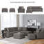 Repose-pieds surdimensionné Aileen-121838863