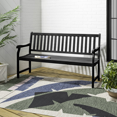Babille Solid Wood Acacia Outdoor Bench