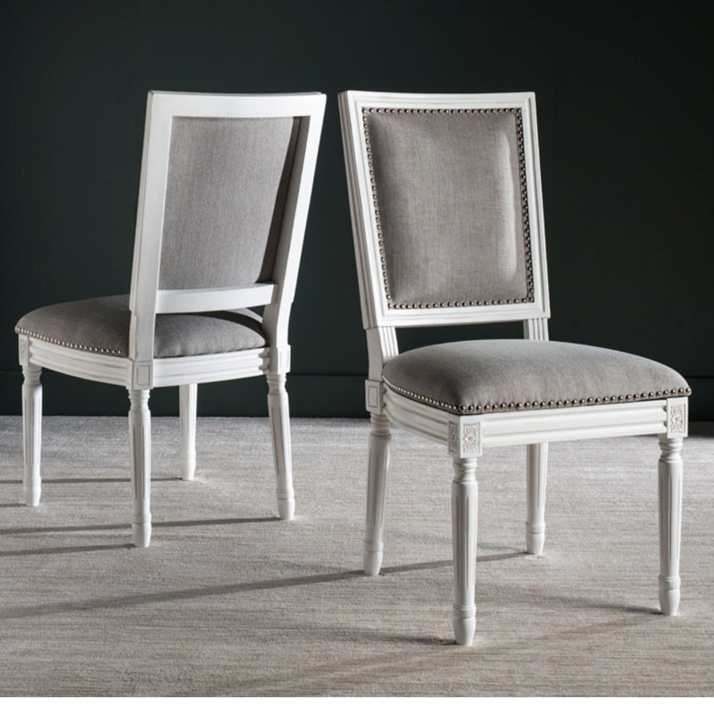 Fleur 19.8'' H Velvet Upholstered Side Chair, Brown