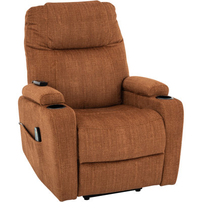 Latitude Run® Power Lift Recliner Chair Sofa With Heated Massage Electric Elderly Chair