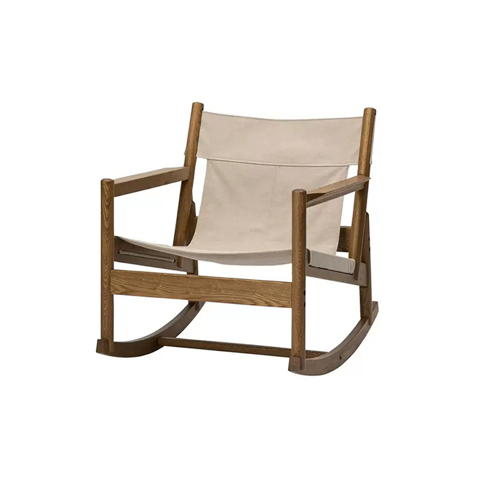 ChairVogue Retro All Solid Wood Simple Rocking Chair Rocking Chair ...