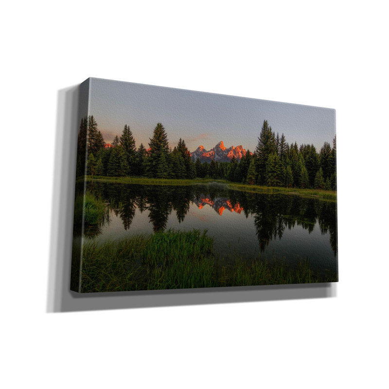 Art mural sur toile Millwood Pines, "Morning Glory" par Bill Sherrell, H 40 po x l 60 po x P 1,5 po