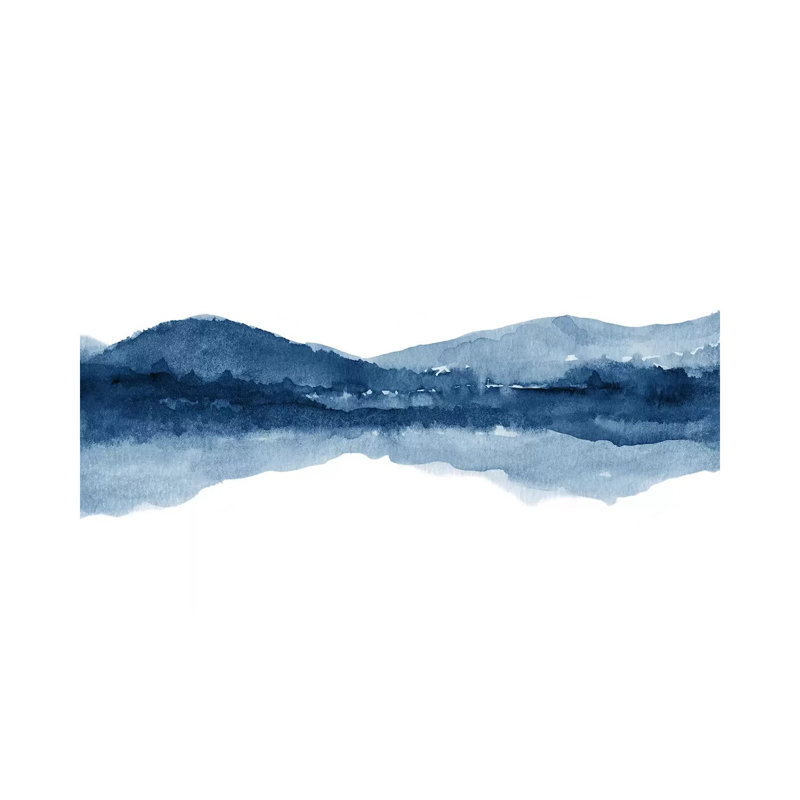 Watercolor Landscape XI by Nouveau Prints - Painting on Canvas, Wrapped Canvas, 45.72cm H x 66.04cm W x 1.91cm D