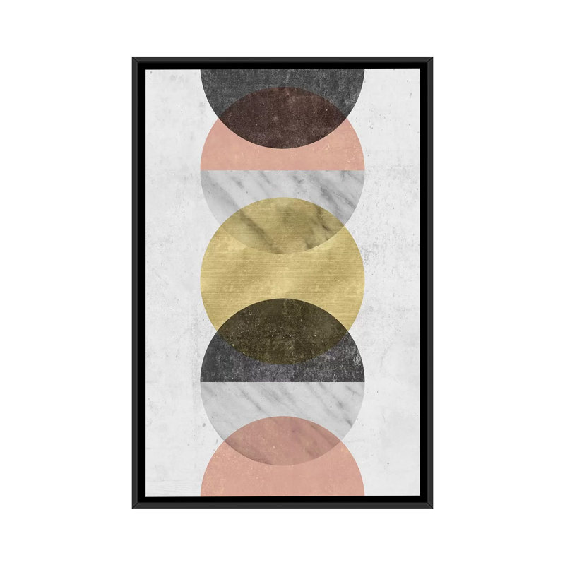 « moonlight », impression sur toile, H 26 po x l 18 po x P 1,5 po, Toile avec cadre noir, Pas de tapis
