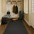 Non-Slip, Dirt-Trapping, Heavy-Duty Utility Runner Rug - (Extra-Long Custom Sizes Up to 55ft) - Absorbent for All-Weather, High-Traffic Entryways, Hallways, Patios & Offices - Black-1071835493