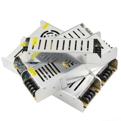 Constant Voltage LED Driver Transformer, 240V AC to 12V DC Thin Power Supply for LED Strip Lights and LED Applications