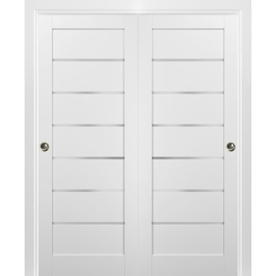 Portes coulissantes en verre givré Quadro