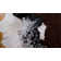 Houchin Handmade Cowhide Black/Silver Area Rug