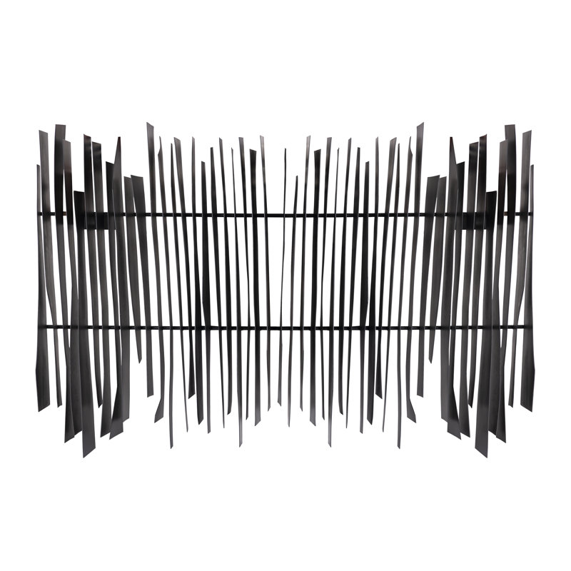 Ridge Dimensional Wall Art - Black