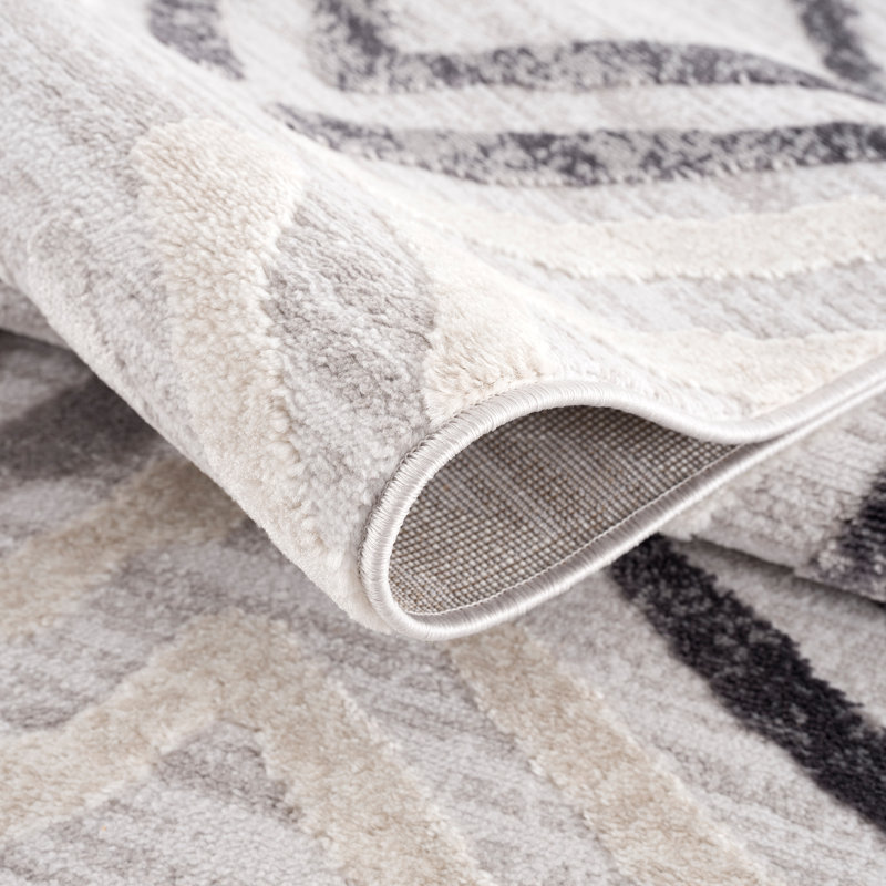 Ayreana Geometric Hand Woven Area Rug, Rectangle 200 x 280cm