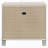 White 2-Drawer Nightstand