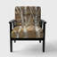 Fauteuil d'appoint rembourré 'Imery - Natural Birch Forest II - Traditional