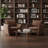 Oversized Chenille Fabric Accent Chair (Set of 2, BROWN）-1011770131