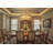 6-light Modern Dimmable 2-tiered Glass Chandelier