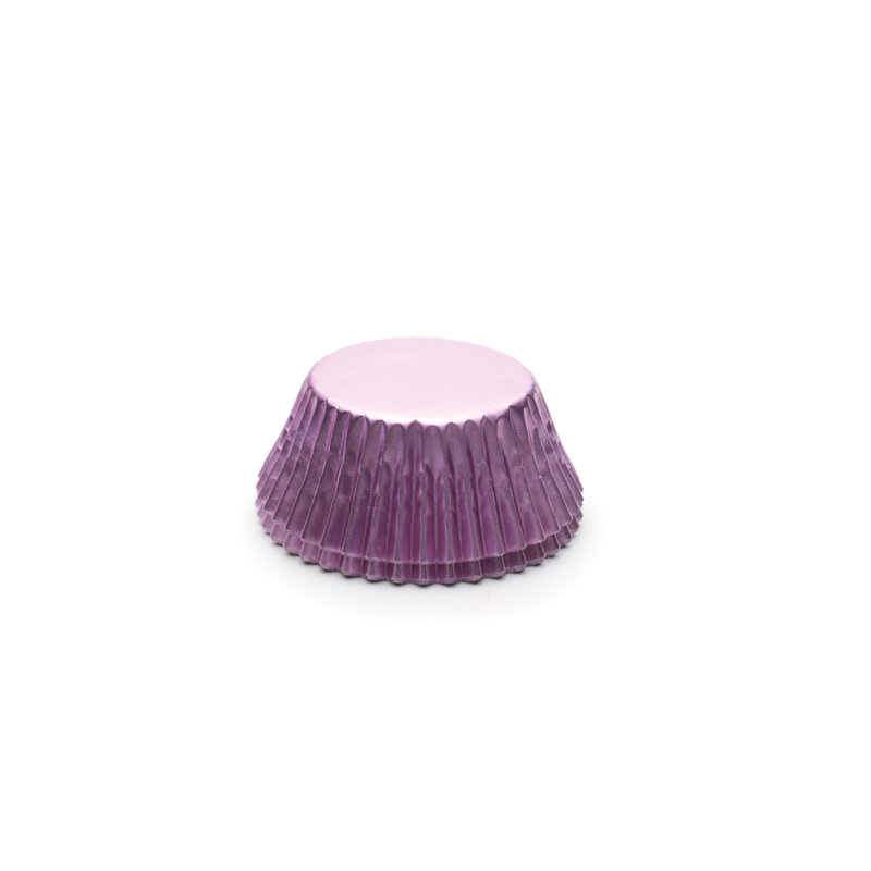 Fox Run 32-Cup Non-Stick Pink Baking Cup, Light Pink