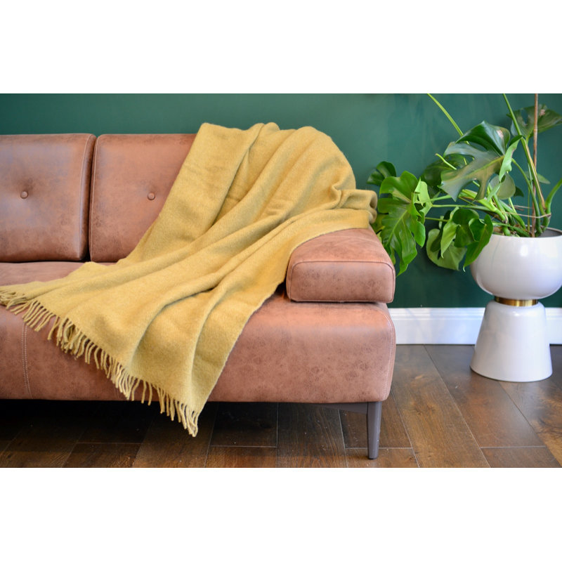 Rossana Throw Blanket, Pale Yellow