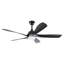 52Inch 5 Blades 3 Colour Ceiling Fan Light With Remote Control White-1094185682-1094185683