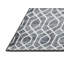 Tapis gris/bleu clair contemporaine-2032330597