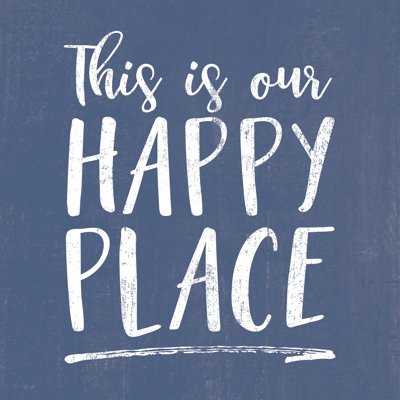 Happy Place 7 - Wrapped Canvas Print