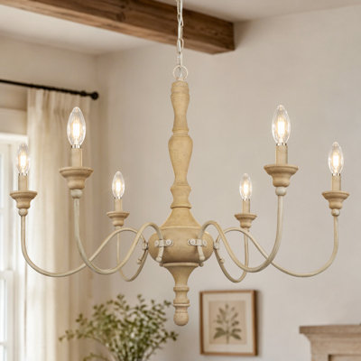 Josuel 6 - Light Dimmable Classic / Traditional Chandelier