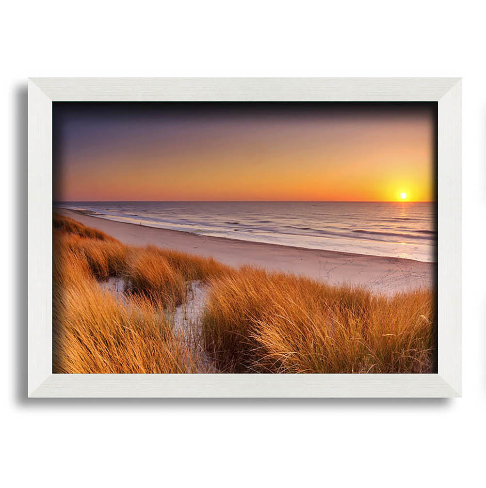 Gerahmtes Poster Sand Dune Sunset