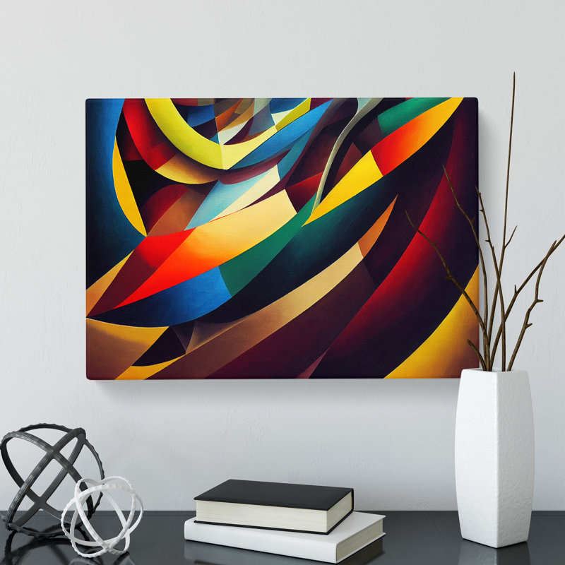 Seductive Abstract Art - Wrapped Canvas Print, 35cm H x 50cm W x 3cm D
