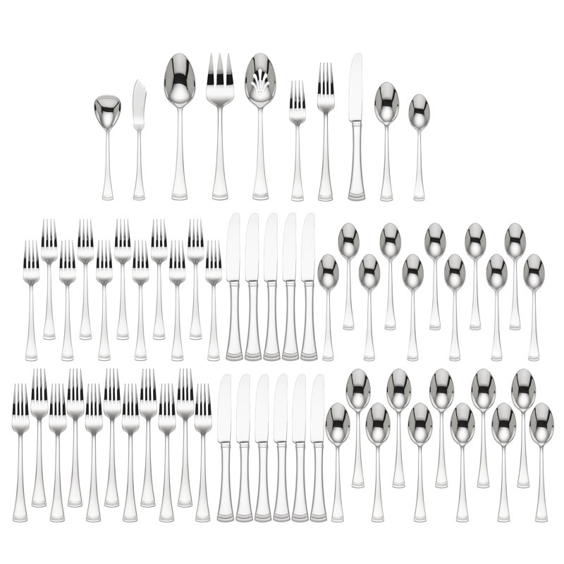 Portola 65 Piece Stainless Steel