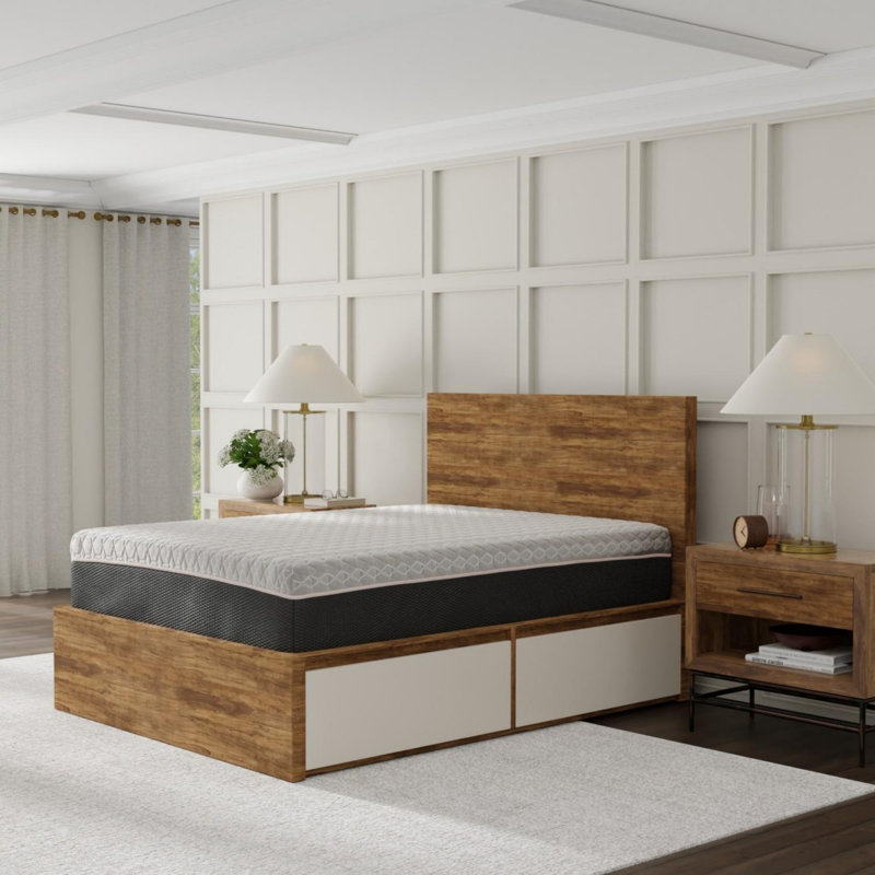 Matelas en mousse viscoélastique, Lit double, 12"