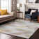 Premium Machine Washable Mehara AMF1696 Stripes Rug