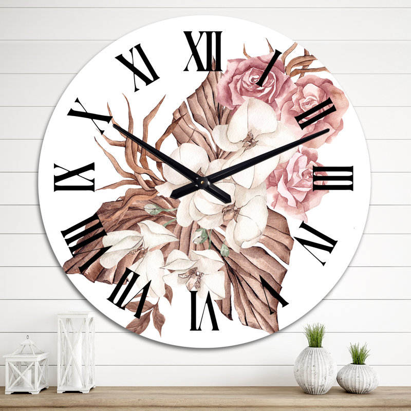 Horloge murale surdimensionnée, Grand