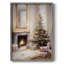 Christmas Holiday Art -Series 2-CCCIII Framed Print - Solid Wood-1256264973