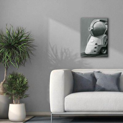«Vintage Locomotive 1» par Ethan Harper, art mural sur toile