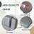 Kimara Modern Faux Leather Diamond Quilt Cantilever Dining Chairs-208377319-215003004