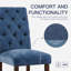 Artemisia Tufted Upholstered Wooden Dining Chairs-1396999633