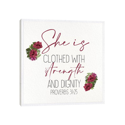 She Is Clothed II by Kimberly Allen - Print on Canvas