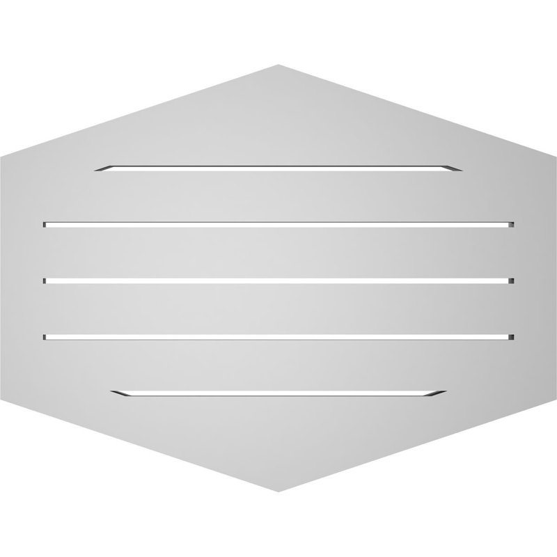 Pente verticale verticale en uréthane 4 pi, H 20 po x l 26 po x P 1,5 po