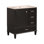 Ensemble de meuble-lavabo 30 po, ensemble d'armoire de salle de bain avec lavabo, armoire de rangement avec porte à fermeture douce et 3 tiroirs