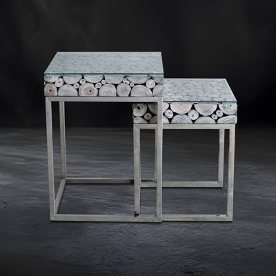 Mekel Nesting End Table