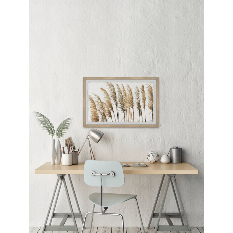 Wild Grasses - Single Picture Frame Painting, 41 cm H x 61 cm W
