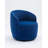 Swivel Accent Armchair Barrel Chair With Powder Coating Metal Ring-1122601918