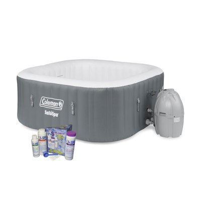 Bestway 114 - Jet Vinyl Square Inflatable Hot Tub