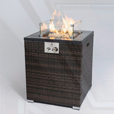 28inch Outdoor Fire Pit Column
