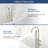 Floor Tub Spout with Diverter-93589373