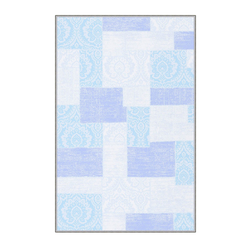 Premium Hall Carpet (2.6 x 9.8 ft), 100% Polyester, 0.3 in Pile Height | Antibacterial, Non-Slip Underside, 3D Digital Print | Machine Washable, Durable, Ideal for Home & Office, Easy Maintenance
