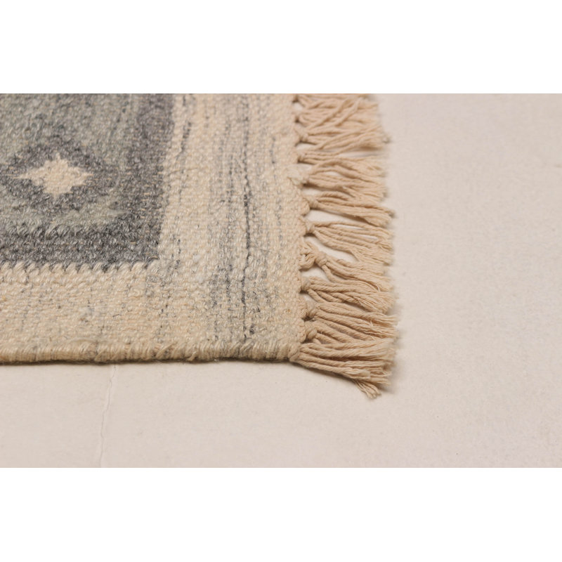 Ankara FW Grey Kilim 5'3" x 7'6"