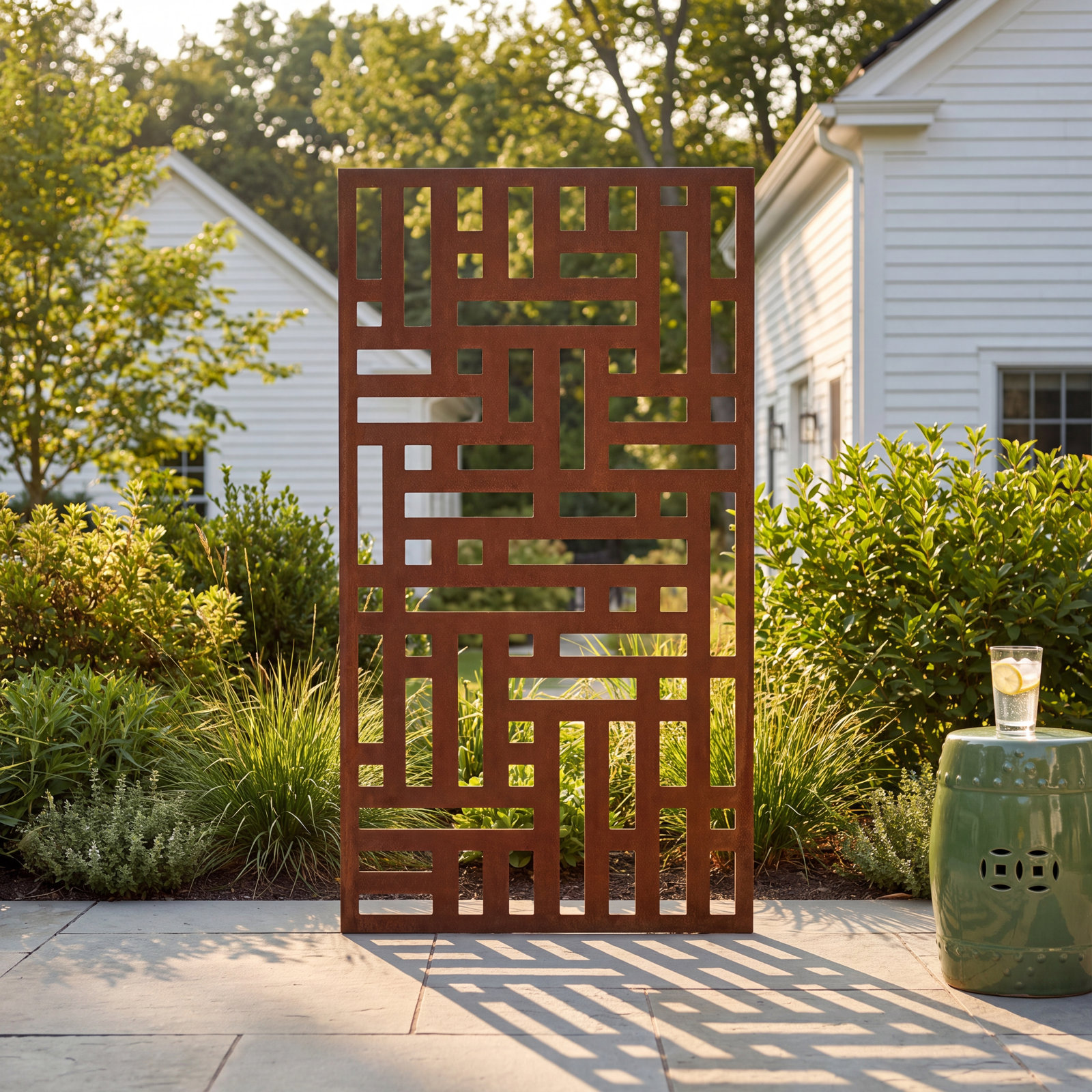Screen Series Blocks Fence Panel