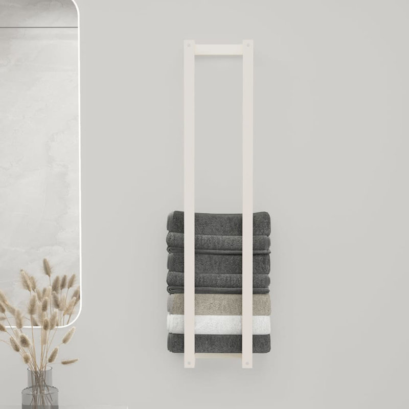Porte-serviettes vidaXL, H 43,3 po x l 9,1 po x P 7,1 po