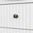 Philomena Vanity Desk With 3 Color LED Light Mirror and Charge Station