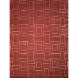 Hand Knotted Area Rug in Jalapeno