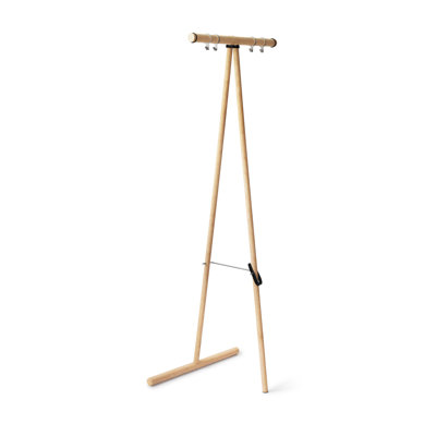 Marriyah Solid Wood Freestanding Coat Rack